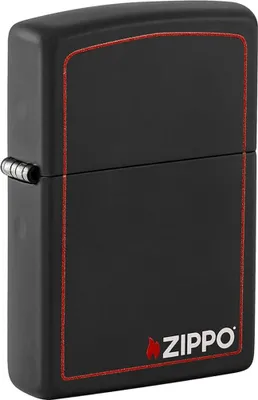Produktbild von Zippo Benzinfeuerzeug Black Matte 2021 – Stilvolles Design, lebenslange Versprechen