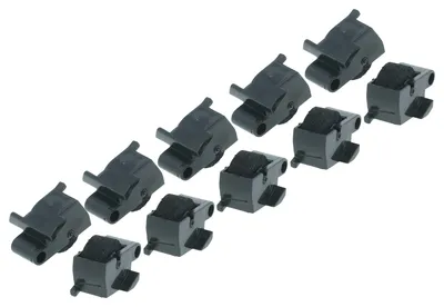 Produktbild von vhbw 10x Farbrolle, Farbwalze Schwarz Ersatz für GR 749 / NR 78 für Taschenrechner, Registrierkasse