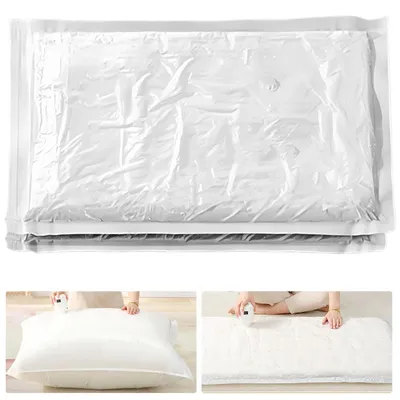 Image de Sacs de compression pour matelas, réutilisables et gain de place
