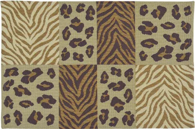 Produktbild von Sander - Gobelin Tischset - Leo, Farbe: 33, burnt Sienna, Animal Print, Leopard, 32 x 48cm