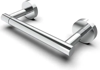 Immagine prodotto di Porta rotolo di carta igienica a parete in nichel spazzolato argento Porta rotolo di carta igienica per bagno.