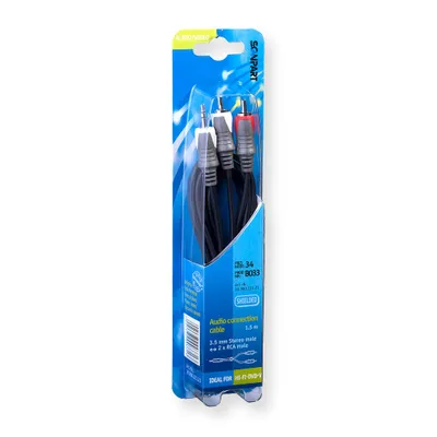 Produktbild von Scanpart Verbindungskabel 3.5 S(M)-2Tulp(M) 1.5M