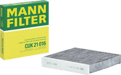 Produktbild von MANN-FILTER CUK 21 016 Innenraumfilter Pollenfilter für LAND ROVER Discovery V (L462) Aktivkohle
