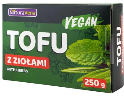 TOFU Z ZIOŁAMI 250 g - NATURAVENA