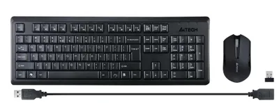 Zdjęcie produktu dla Zestaw klawiatura i mysz A4tech 4200N