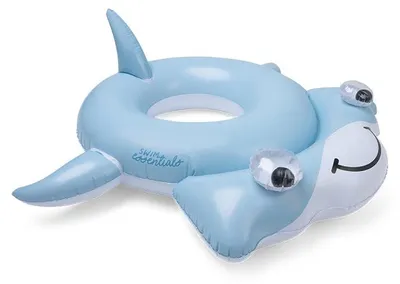 Obrázek produktu pro Swim Essentials Swim Ring - Blue - Hunter The Hammerhead - Shark - Ø 95 cm