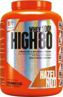 Produktbild von Extrifit High Whey 80 – Molkenprotein-Konzentrat & CFM-Isolat
