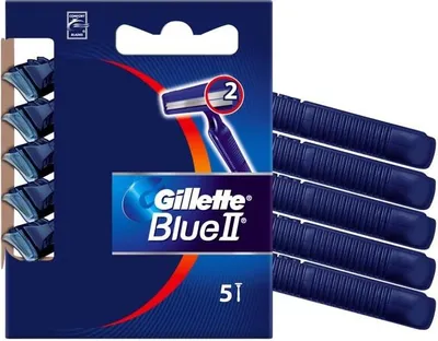 Produktbild von Gillette Blue II razor  5piece