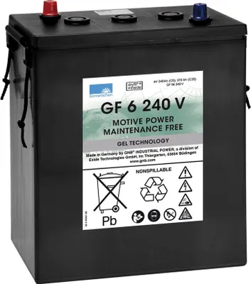 Produktbild von SONNENSCHEIN 6V 240Ah Gel Batterie GF-V GF 06 240 V