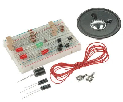 Produktbild von 17 Elektronik Grundversuche mit Breadboard