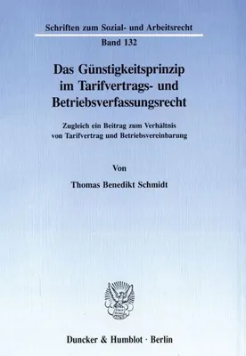Immagine prodotto di Schmidt, T: Guenstigkeitsprinzip