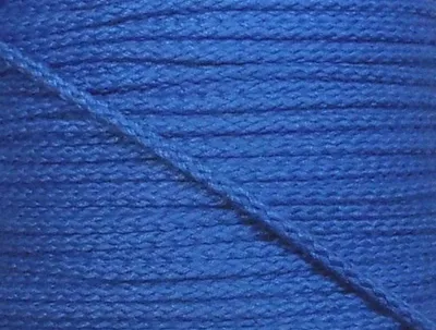 Produktbild von Baumwollkordel in Blau, 5 m und 5 mm