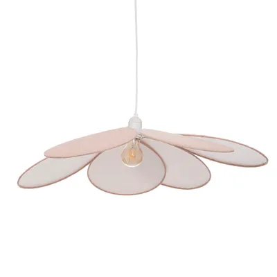 Produktbild von Atmosphera | Hängelampe - Flower Petal - Pastellfarben - Niedlicher Blumendesign für Kinderzimmer und Wohnzimmer - Kinderlampe