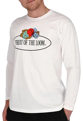 Produktbild von Fruit of the Loom Langarm T-Shirt mit Vintage-Logo