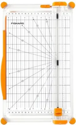 Produktbild von Fiskars 1077980, 10 Blätter, 30,5 cm, Handklemme, A3, A4, 75 g/m², Weiß