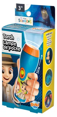 Produktbild von BUKI 6340 - Kinder-Taschenlampe mit augenschonendem LED-Licht | Sicher, leicht &