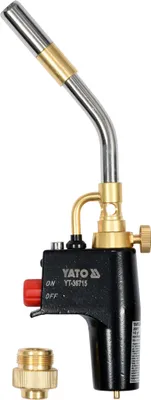 YATO Gaskartuschenbrenner Turbo mit Auto Start/Stop YT-36715