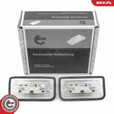 Produktbild von ESEN SKV 72SKV507 Kennzeichenbeleuchtung Rechts Links passend für MERCEDES-BENZ CLK (C209) LED