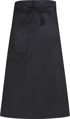 Produktbild von Halbschürze mit Taschen für Serverkoch, Unisex-Uniform, Bistro-Café-Schürze, professionelle Küchenschürze zum Kochen und Backen