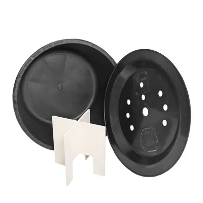 Produktbild von CLGarden 90 Liter Springbrunnenbecken Set Schwerlastbecken für Springbrunnen mit 66cm ø GFK Abdeckung Schwerlaststütze 1000kg Flächentraglast
