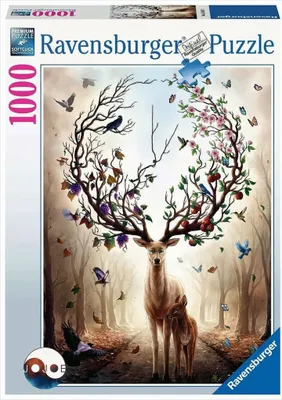 Produktbild von Ravensburger 1000 Teile Magischer Hirsch