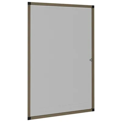 Produktbild von vidaXL Insektenschutz für Fenster Braun 90x120 cm