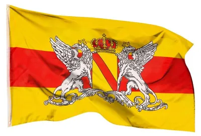 Produktbild von PHENO FLAGS Baden Flagge 90 x 150 cm Großherzogtum Fahne Landessiegel 2 Ösen
