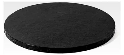 Produktbild von Runde schwarze Tortenunterlage Ø 35 x H 1,2 cm