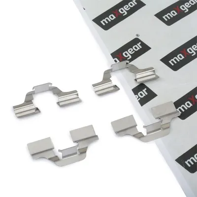 Produktbild von MAXGEAR 27-1473 Zubehörsatz Scheibenbremsbelag Hinten für CITROËN BERLINGO (B9) passend für PEUGEOT 308 SW I (4E, 4H) 5008 (0U, 0E) PARTNER Tepee