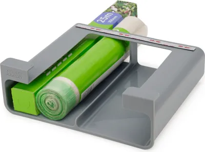Produktbild von Joseph Joseph CupboardStore™ Frischhalte- und Aluminiumfolien und Beutel-Organisator – Grau