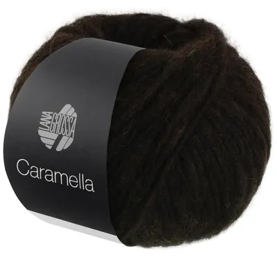Produktbild von Lana Grossa - Caramella 0005 schwarzbraun