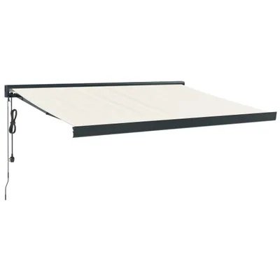 Immagine prodotto di Tenda da sole retrattile Crema 3,5x2,5 m Tessuto e alluminio
