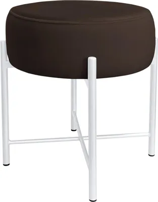 Obrázek produktu pro Taburetka Pola, kovová noha, bílá MG05