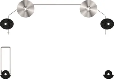 Immagine prodotto di HOME It® Supporto a parete per TV da 13 a 70 pollici, superpiatto e discreto, adatto a TV LED e LCD, portata fino a 50 kg, VESA 100-800 x 100-800, solo 14,5 mm di distanza dalla parete, incluso set di montaggio