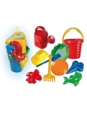 Obrázok produktu pre Sada hračiek do piesku - 10ks