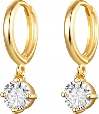 Produktbild von Modische Klassische Kupfer Ohrringe K05 Gold