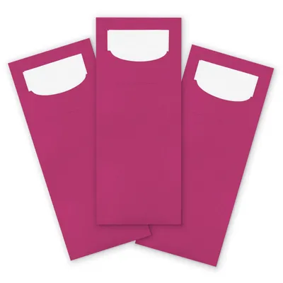 Produktbild von itenga 100x Bestecktasche pink