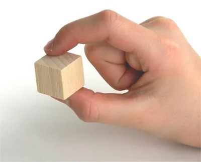 Produktbild von Würfel Buche natur vollkantig 20mm