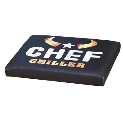 Zdjęcie produktu dla Gilde Sitzpolster, rechteckig, "Chef Griller", Schriftzug,