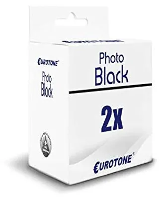 Eurotone 2x Tintenpatrone kompatibel mit HP 72XL Schwarz – Produktansicht 1