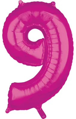 Produktbild von Amscan 2829901, Spielzeugballon, Folie, Pink, Anzahl, 58 cm, 5 Stück(e)