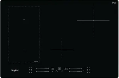 Produktbild von Whirlpool WL S3777 NE, Schwarz, Integriert, 77 cm, Zonen-Induktionskochfeld, Glaskeramik, 4 Zone(n)