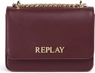 Image de REPLAY sac à épaule bandoulière sac à épaule Crossbody Bag Huckleberry framboise