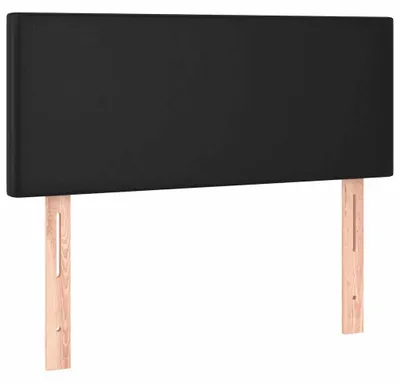 Obrázok produktu pre vidaXL Čelo postele čierne 100x5x78/88 cm Imitácia kože