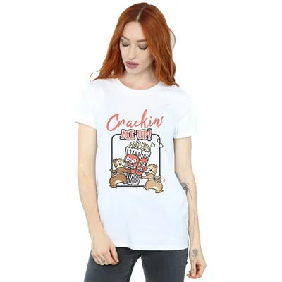 Produktbild von Disney - "Chip N Dale Crackin Me Up" T-Shirt für Damen BI36953 (S) (Weiß)