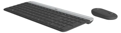 Image de Logitech Slim Wireless Combo MK470 - Ensemble clavier et souris