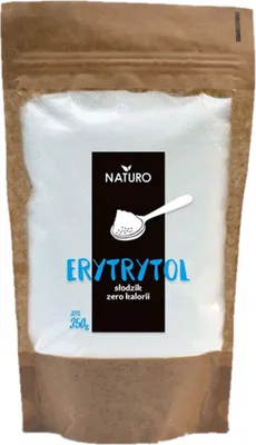 Produktbild von PolBioEco Erythrit Naturo 350 g Zuckerersatz-Süßstoff