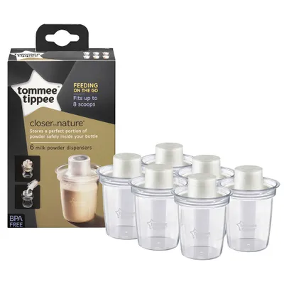 Produktbild von Tommee Tippee Milk Powder Dispensers Clear One Size