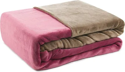 Produktbild von Bettwäsche Cashmere-Feeling Mikroflausch 135 x 200 cm beere/taupe