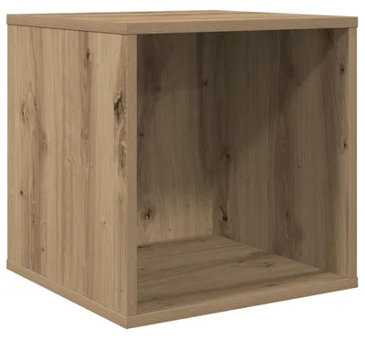 Productafbeelding van Vinyl Album Doos Artisanaal eiken 37 x 36,5 x 38 cm